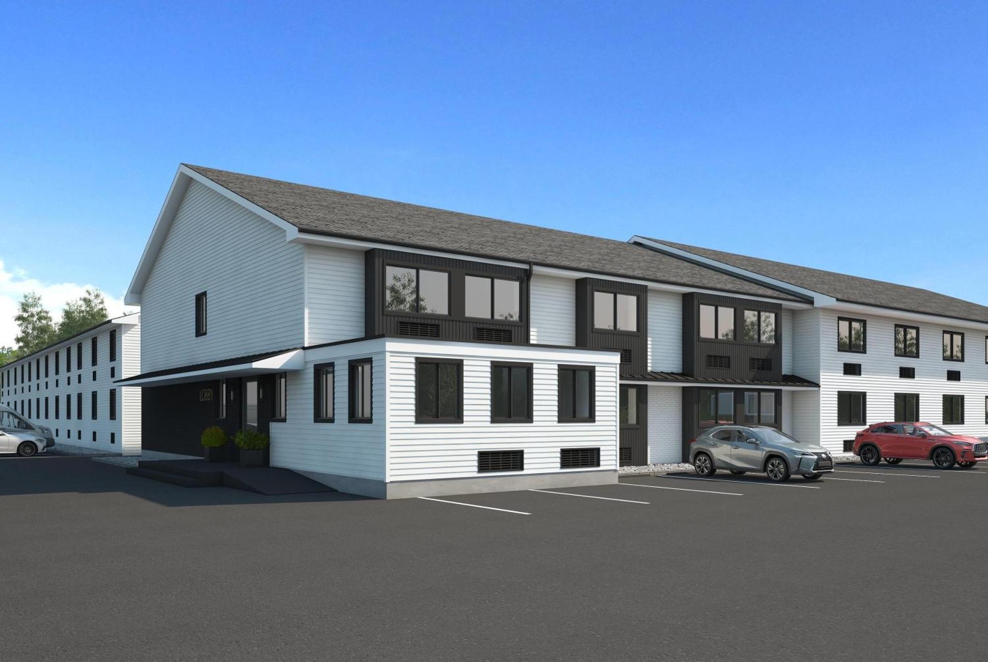 Super 8 By Wyndham Portland/Westbrook Area Exterior foto